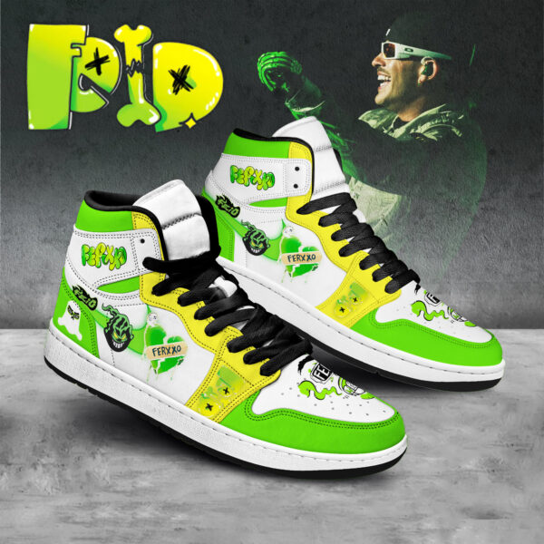 Tubopro Feid Ferxxo AJ1 High Sneakers Shoes For Men And Women