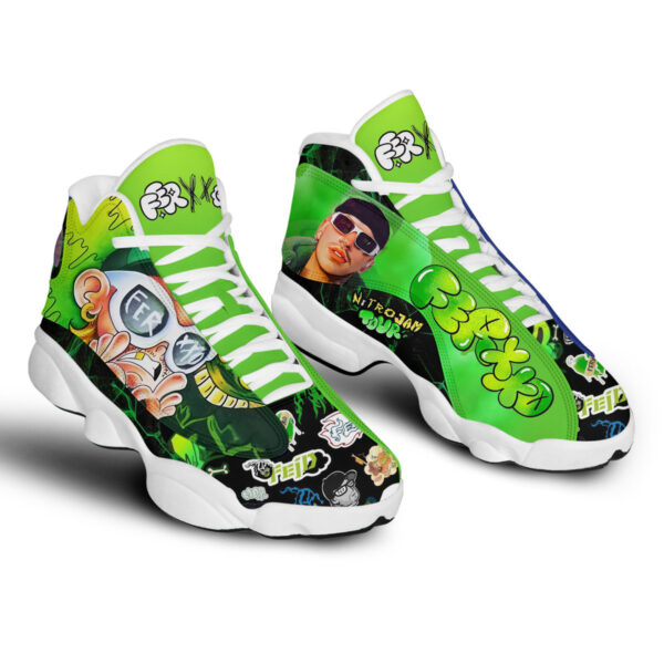 Tubopro Feid Ferxxo AJ13 Sneakers Shoes For Men And Women - Image 2