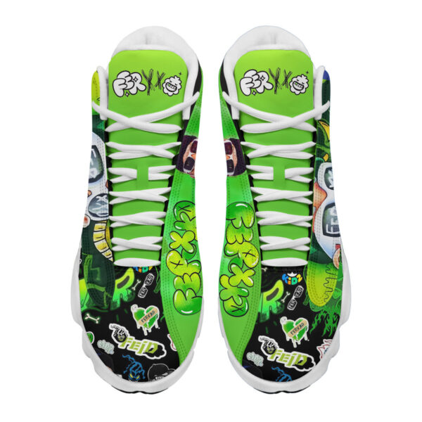 Tubopro Feid Ferxxo AJ13 Sneakers Shoes For Men And Women - Image 3