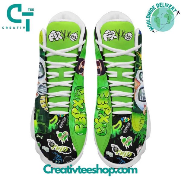 Tubopro Feid Ferxxo NItro Jam Tour AJ13 Sneakers Shoes For Men And Women - Image 3