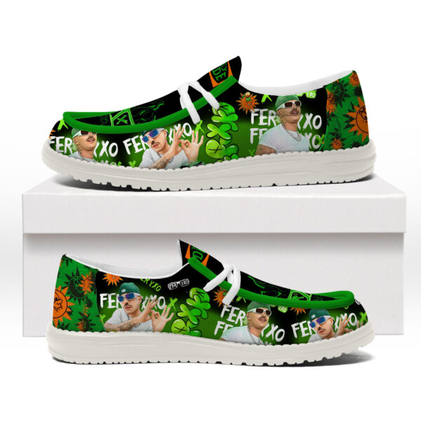 Tubopro Feid Ferxxo Personalized Hey Dude Shoes For Men And Women - Image 3