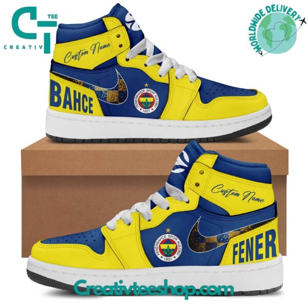 Tubopro Fenerbahce AJ1 High Sneakers Shoes For Men And Women