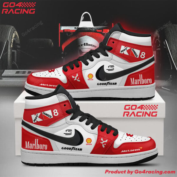 Tubopro Fernando Alonso Renault AJ1 High Sneakers Shoes For Men And Women