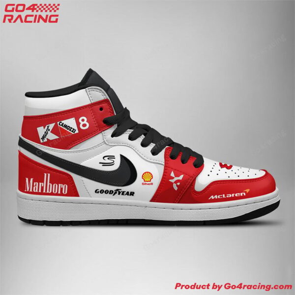 Tubopro Fernando Alonso Renault AJ1 High Sneakers Shoes For Men And Women - Image 3
