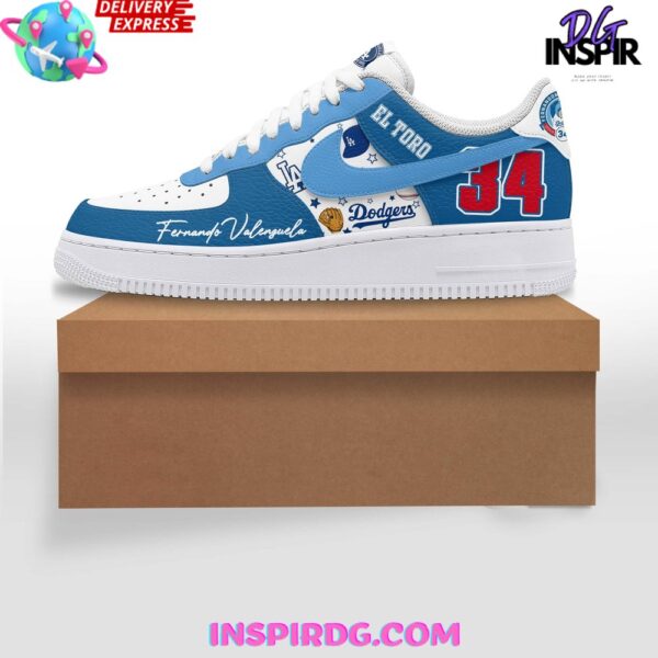 Tubopro Fernando Valenzuela Air Low-Top Sneakers Shoes For Men And Women - Image 4