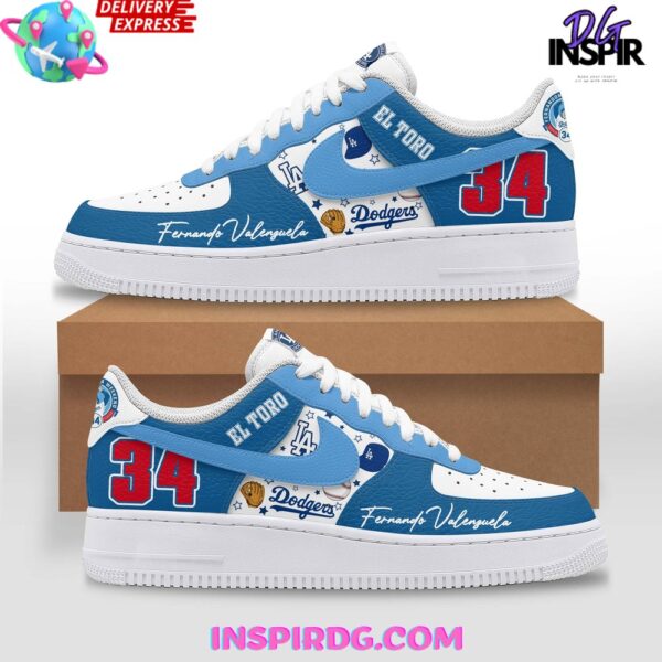 Tubopro Fernando Valenzuela Air Low-Top Sneakers Shoes For Men And Women - Image 2