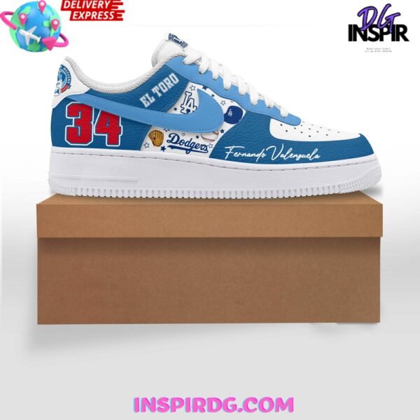 Tubopro Fernando Valenzuela Air Low-Top Sneakers Shoes For Men And Women - Image 3