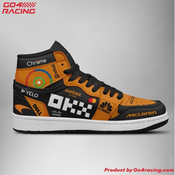 Tubopro Ferrari Formula AJ1 High Sneakers Shoes For Men And Women - Image 3
