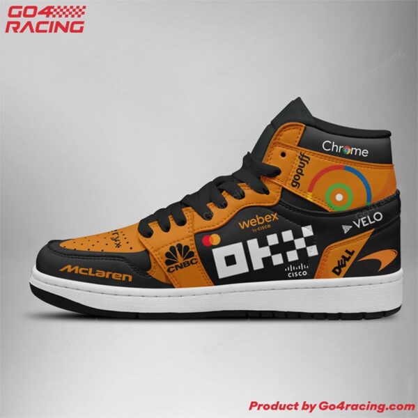 Tubopro Ferrari Formula AJ1 High Sneakers Shoes For Men And Women - Image 2
