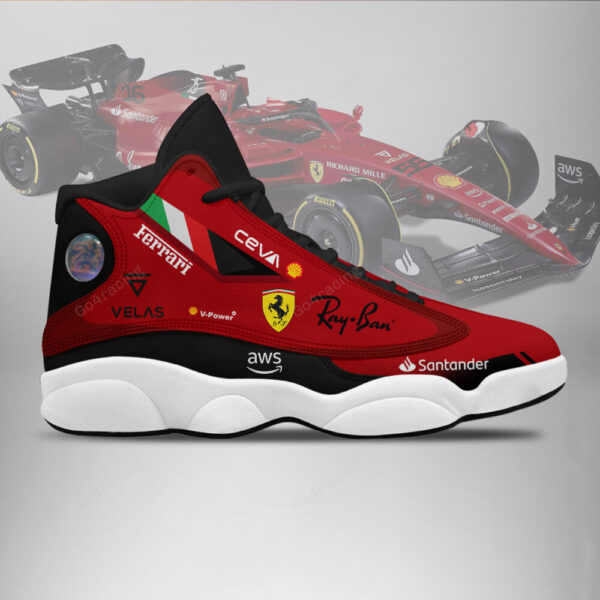 Tubopro Ferrari Formula AJ13 Sneakers Shoes For Men And Women - Image 3