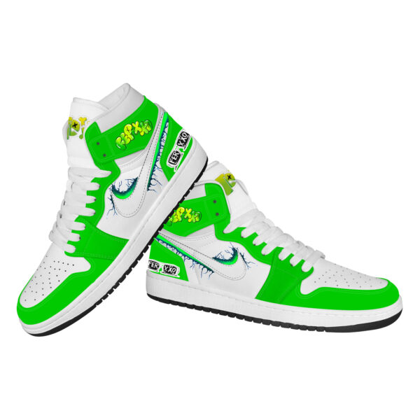 Tubopro Ferxxo Feid AJ1 High Sneakers Shoes For Men And Women - Image 3