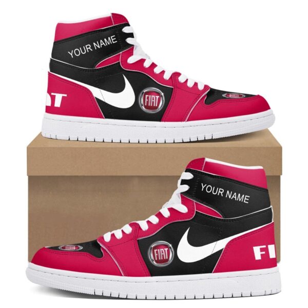 Tubopro Fiat AJ1 High Sneakers Shoes For Men And Women - Image 2