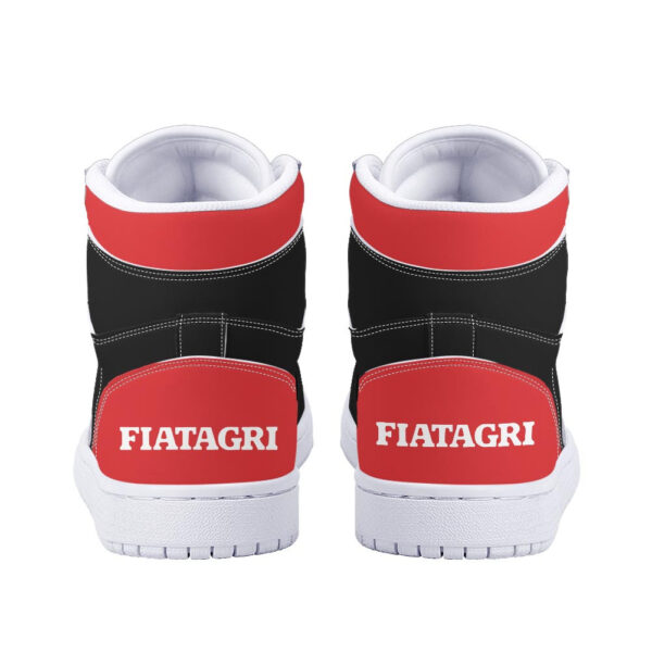 Tubopro Fiatagri AJ1 High Sneakers Shoes For Men And Women - Image 4