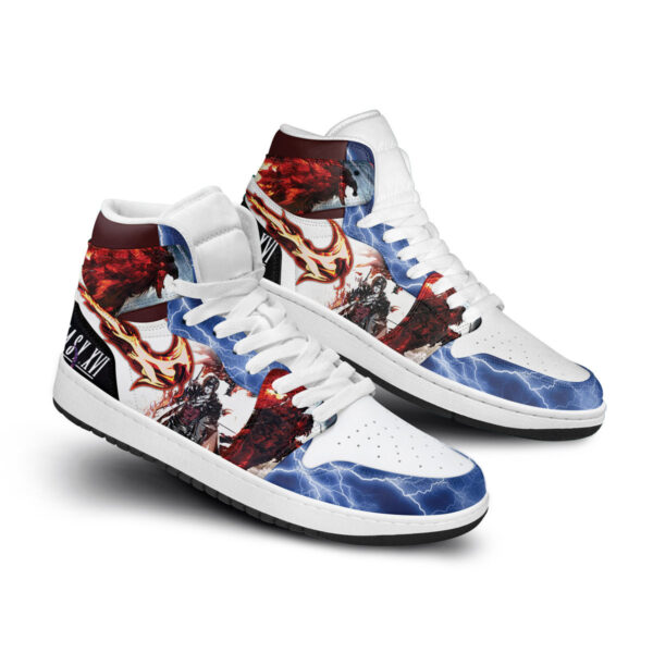 Tubopro Final Fantasy AJ1 High Sneakers Shoes For Men And Women
