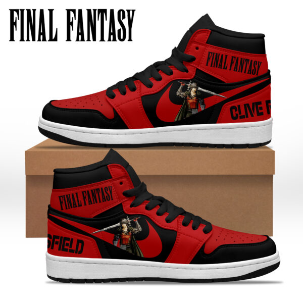 Tubopro Final Fantasy AJ1 High Sneakers Shoes For Men And Women