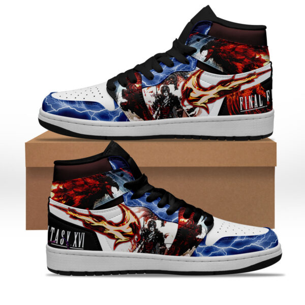 Tubopro Final Fantasy AJ1 High Sneakers Shoes For Men And Women