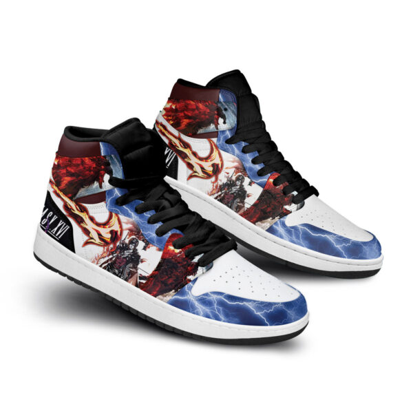 Tubopro Final Fantasy AJ1 High Sneakers Shoes For Men And Women - Image 2