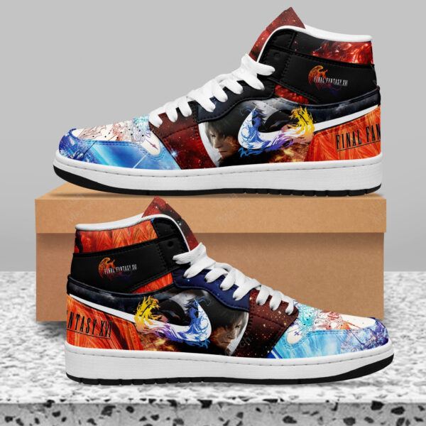 Tubopro Final Fantasy XVI AJ1 High Sneakers Shoes For Men And Women - Image 2