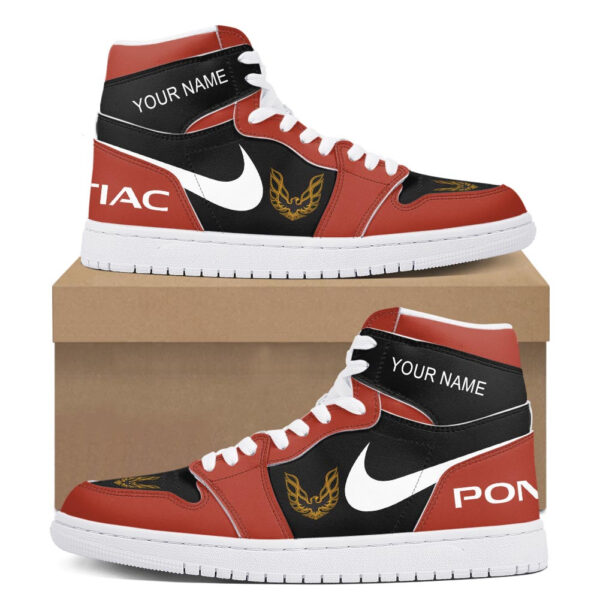 Tubopro Firebird Pontiac AJ1 High Sneakers Shoes For Men And Women - Image 2