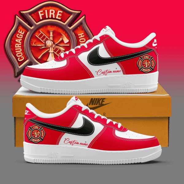 Tubopro Firefigher Air Low-Top Sneakers Shoes For Men And Women