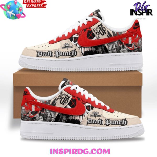 Tubopro Five Finger Death Punch Air Low-Top Sneakers Shoes For Men And Women - Image 2