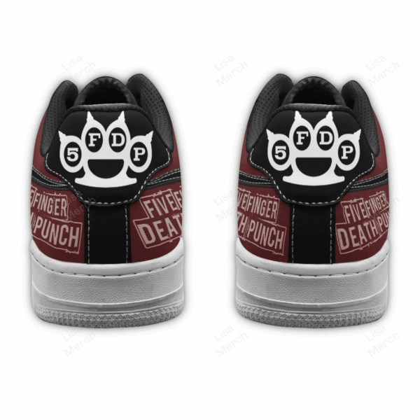 Tubopro Five Finger Death Punch Air Low-Top Sneakers Shoes For Men And Women - Image 4