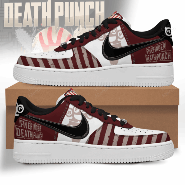 Tubopro Five Finger Death Punch Air Low-Top Sneakers Shoes For Men And Women