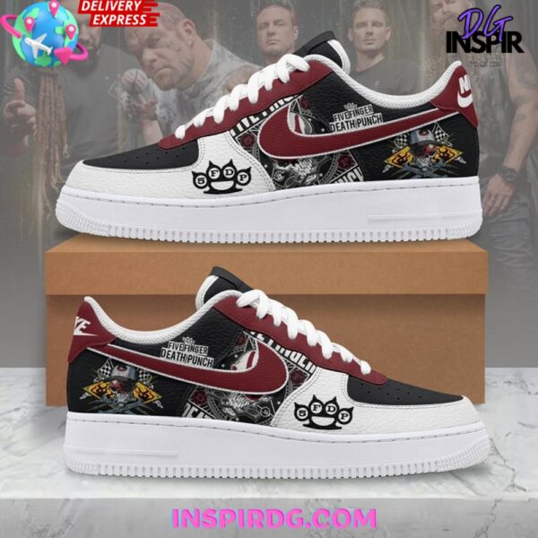 Tubopro Five Finger Death Punch Air Low-Top Sneakers Shoes For Men And Women