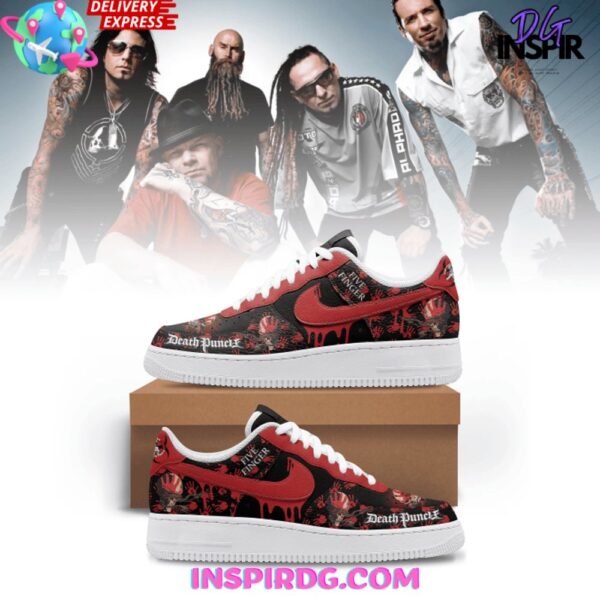 Tubopro Five Finger Death Punch Air Low-Top Sneakers Shoes For Men And Women - Image 2