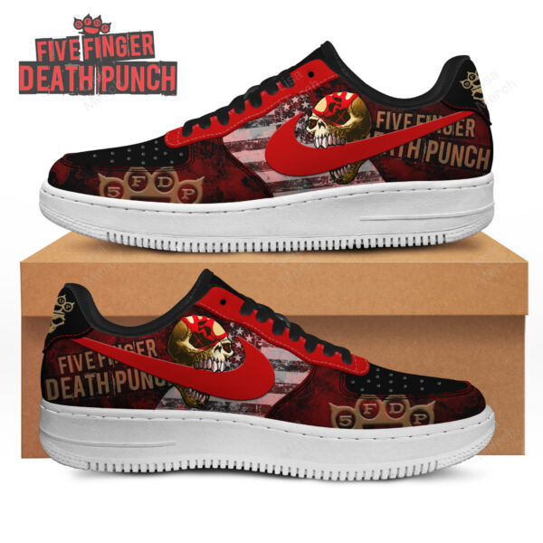 Tubopro Five Finger Death Punch Air Low-Top Sneakers Shoes For Men And Women