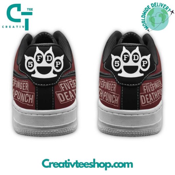 Tubopro Five Finger Death Punch Air Low-Top Sneakers Shoes For Men And Women - Image 3