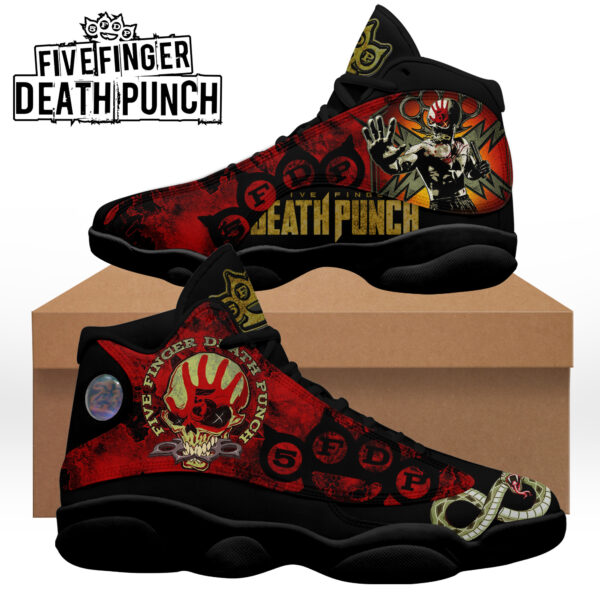 Tubopro Five Finger Death Punch AJ13 Sneakers Shoes For Men And Women