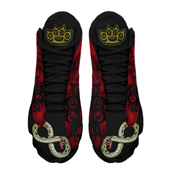 Tubopro Five Finger Death Punch AJ13 Sneakers Shoes For Men And Women - Image 2