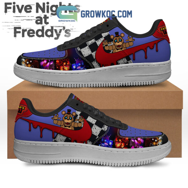 Tubopro Five Night At Freddy Air Low-Top Sneakers Shoes For Men And Women