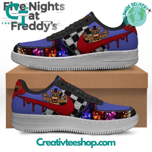 Tubopro Five Night At Freddy Air Low-Top Sneakers Shoes For Men And Women