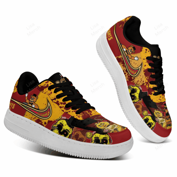 Tubopro Five Nights At Freddy Air Low-Top Sneakers Shoes For Men And Women - Image 4