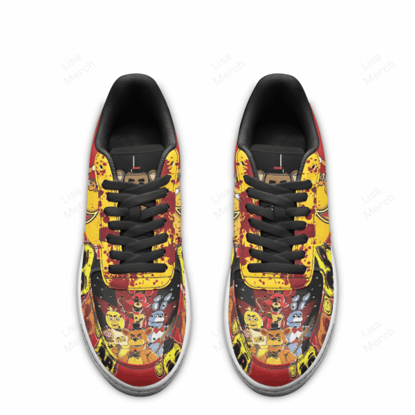 Tubopro Five Nights At Freddy Air Low-Top Sneakers Shoes For Men And Women - Image 5