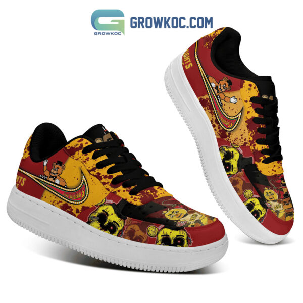 Tubopro Five Nights at Freddys Air Low-Top Sneakers Shoes For Men And Women - Image 4