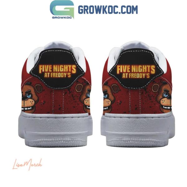 Tubopro Five Nights at Freddys Air Low-Top Sneakers Shoes For Men And Women - Image 3