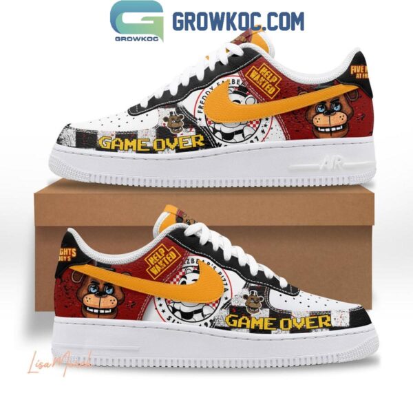 Tubopro Five Nights at Freddys Air Low-Top Sneakers Shoes For Men And Women