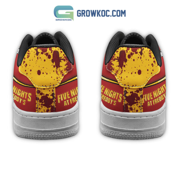 Tubopro Five Nights at Freddys Air Low-Top Sneakers Shoes For Men And Women - Image 3