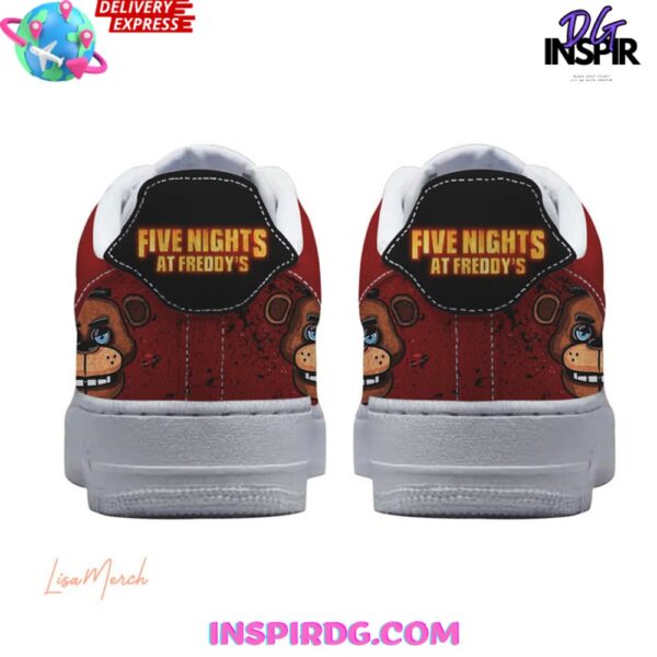 Tubopro Five Nights at Freddys Air Low-Top Sneakers Shoes For Men And Women - Image 4