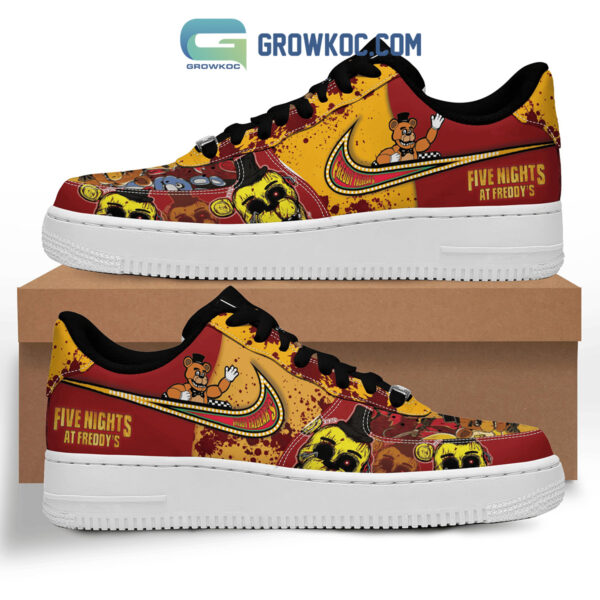 Tubopro Five Nights at Freddys Air Low-Top Sneakers Shoes For Men And Women - Image 2