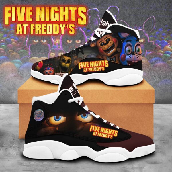 Tubopro Five Nights at Freddyâs AJ13 Sneakers Shoes For Men And Women - Image 2