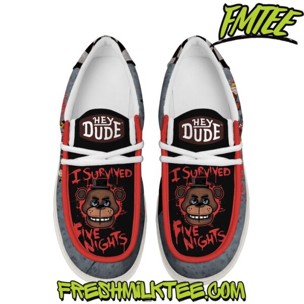 Tubopro Five Nights at Freddys Personalized Hey Dude Shoes For Men And Women - Image 2