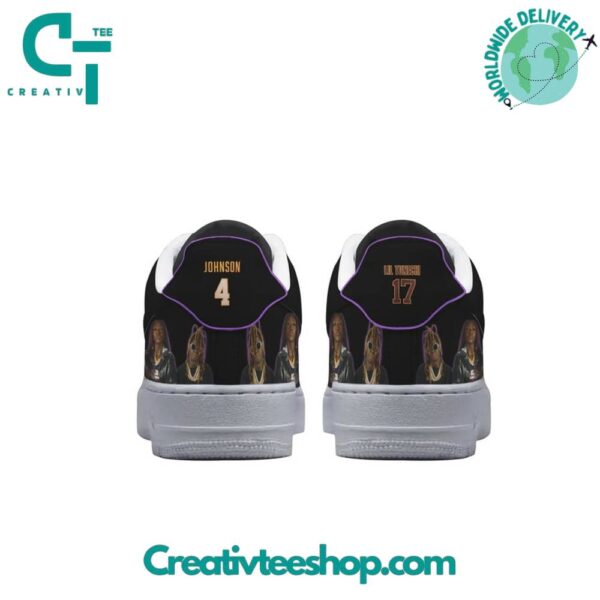 Tubopro Flaujae x Lil Wayne Air Low-Top Sneakers Shoes For Men And Women - Image 4