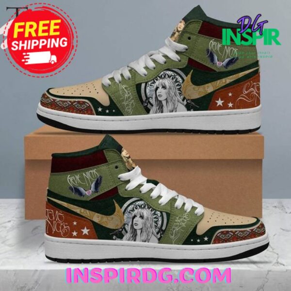 Tubopro Fleetwood Mac AJ1 High Sneakers Shoes For Men And Women