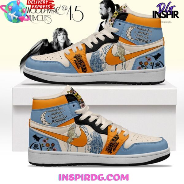 Tubopro Fleetwood Mac AJ1 High Sneakers Shoes For Men And Women