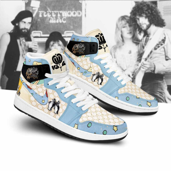 Tubopro Fleetwood Mac AJ1 High Sneakers Shoes For Men And Women