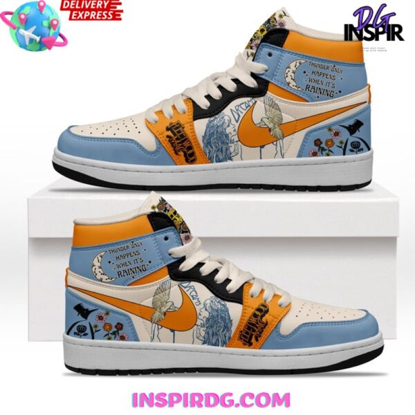 Tubopro Fleetwood Mac AJ1 High Sneakers Shoes For Men And Women - Image 2